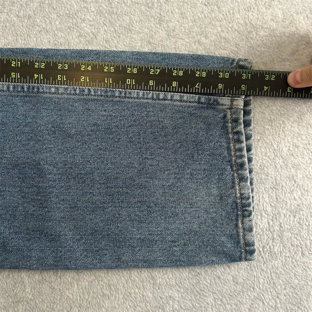 Levi's 505 Jeans Mens Waist 36 Length 30 Blue Straight Leg Denim Vintage 90s Vtg